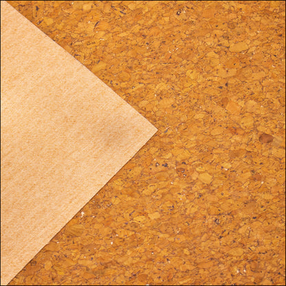 Agglomerate Yellow Portuguese Cork Fabric Cof-358