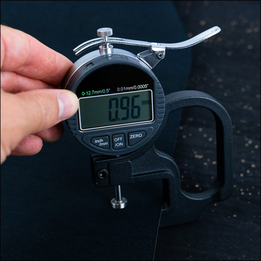 Black Cork Fabric with Natural Gold Flecks COF-655 cork fabric