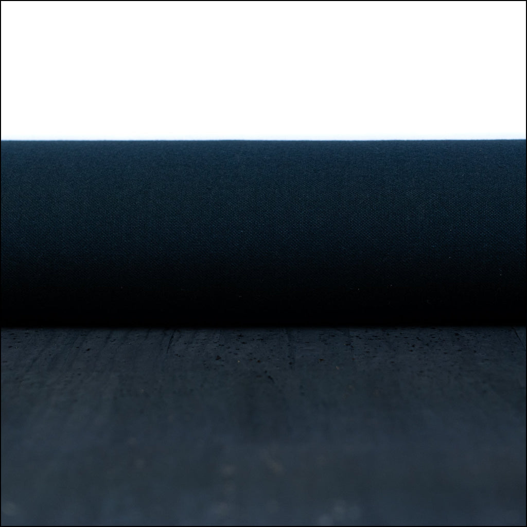 Black Cork Fabric with Natural Gold Flecks COF-655 cork fabric