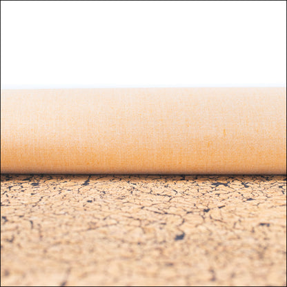 Black Crackle Effect Pattern Cork Fabric Cof-360-A Cork Fabric