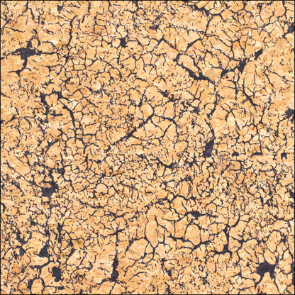 Black Crackle Effect Pattern Cork Fabric Cof-360-A Cork Fabric
