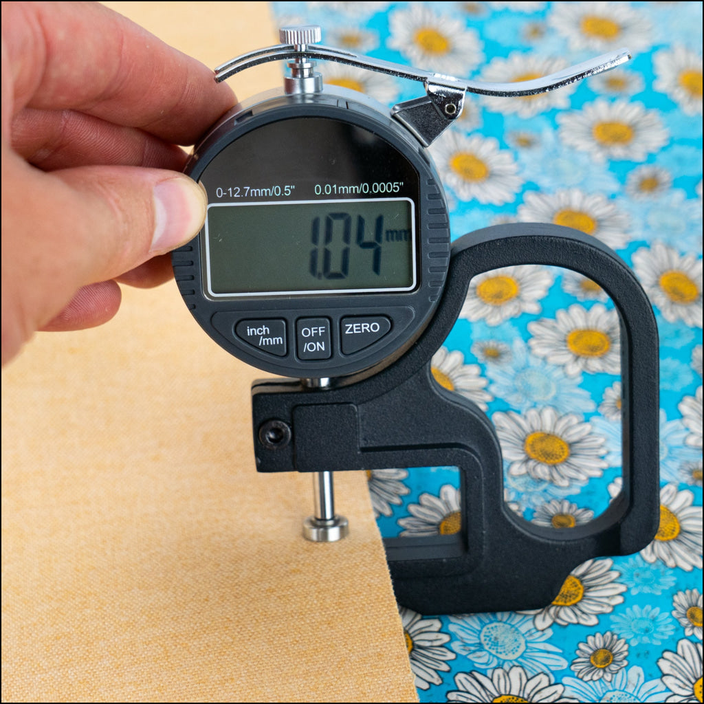 Blue Daisy Cork Fabric COF-645 cork fabric