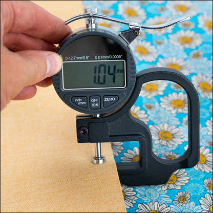 Blue Daisy Cork Fabric COF-645 cork fabric