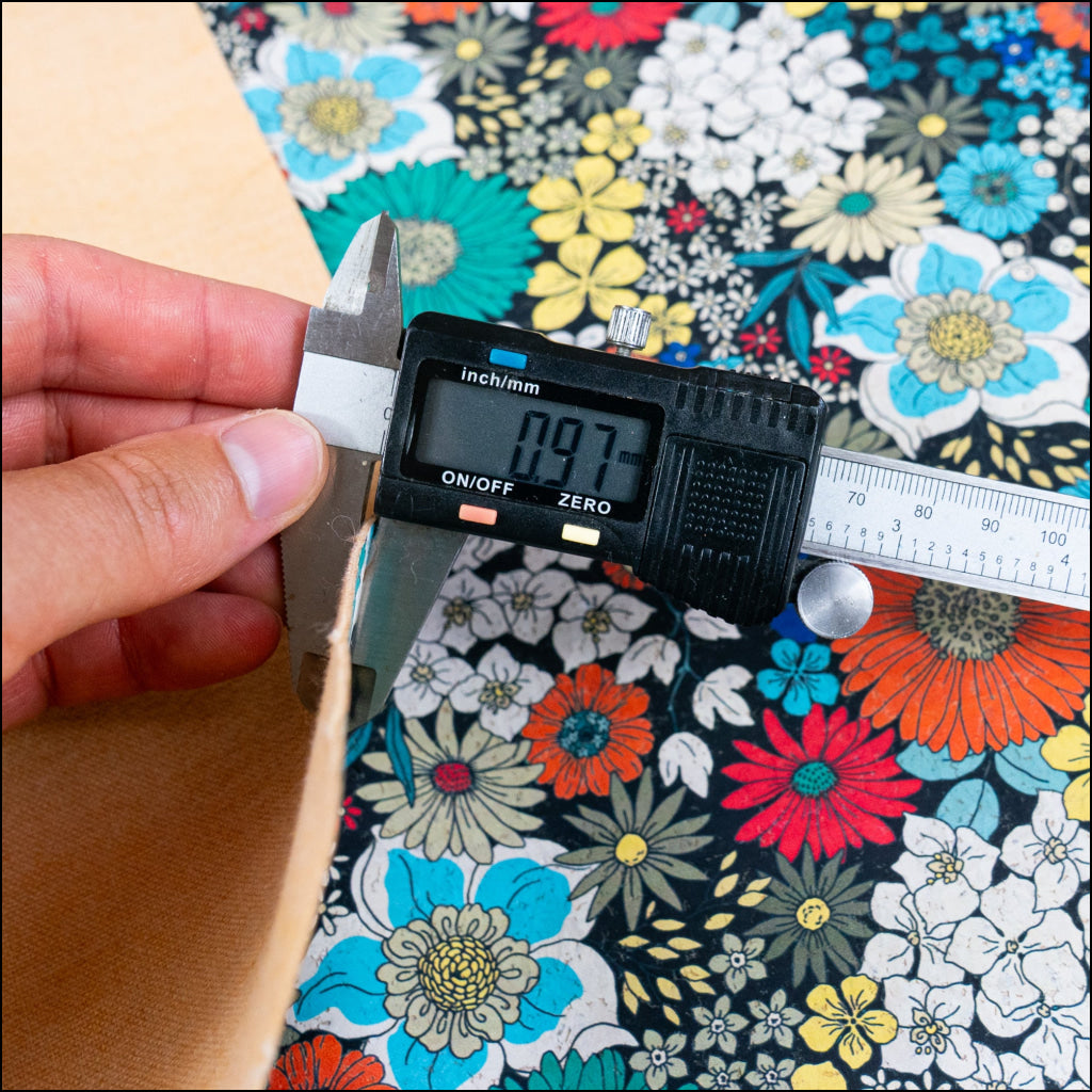 Bold Multicolor Floral Cork Fabric COF-626 cork fabric