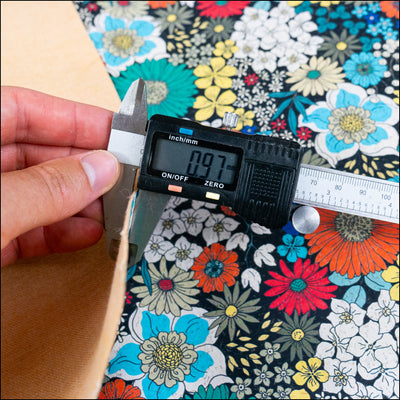 Bold Multicolor Floral Cork Fabric COF-626 cork fabric