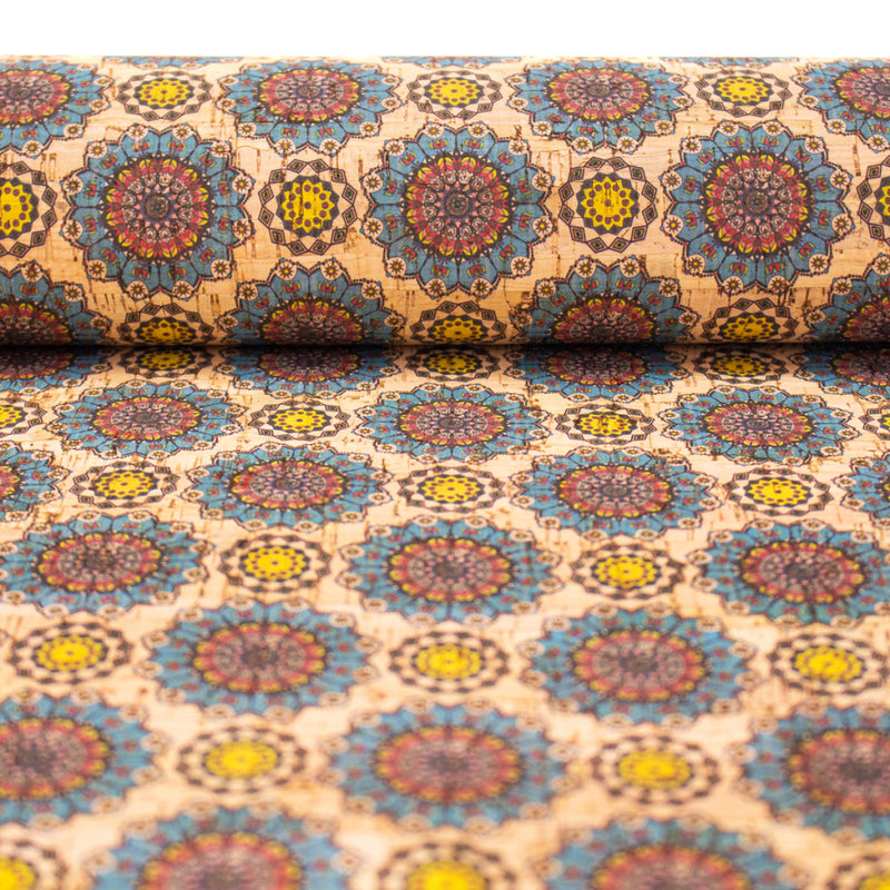Cork Fabric Tile Portuguese Ceramic Tile Mosaic Pattern Cof-286 Cork