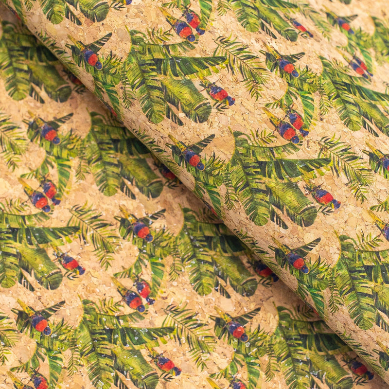 Lovers Paradise Cork Fabric- Cof-310-A Cork Fabric