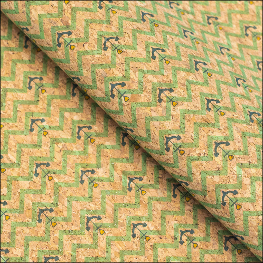 Sailor Waves Cork Fabric Cof-324-A Cork Fabric