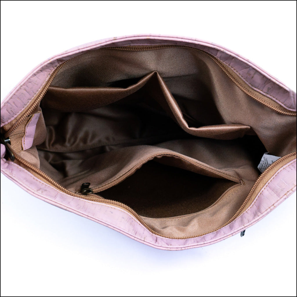 Chic Two-Tone Cork Crossbody Bag for Women BAGP-014 Flash Sales