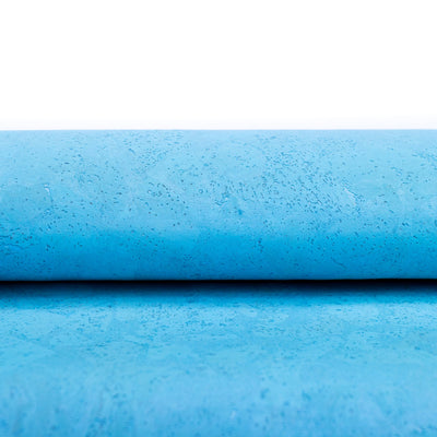 Chunky Blue Cork Fabric With Beige Backing Cof - 525 - D Cork Fabric