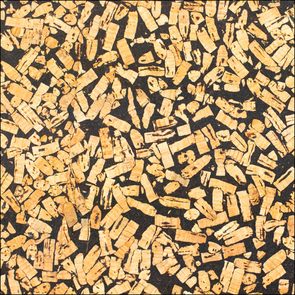Coffee Bean Mosaic Cork Fabric Cof-493 Cork Fabric