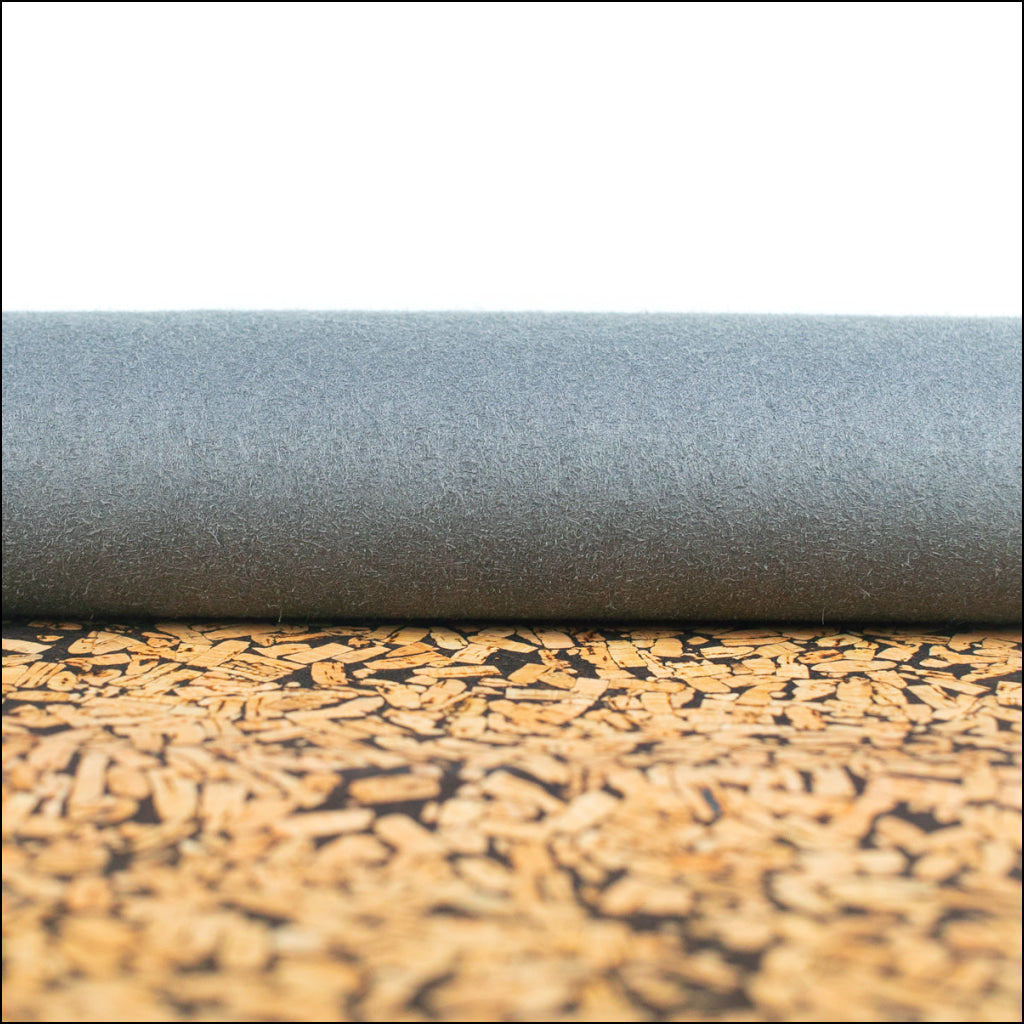 Coffee Bean Mosaic Cork Fabric Cof-493 Cork Fabric