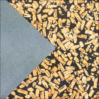 Coffee Bean Mosaic Cork Fabric Cof-493 Cork Fabric