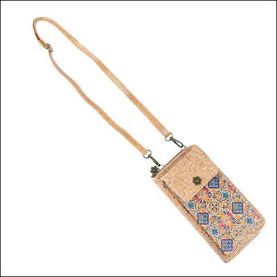 Cork Crossbody Phone Bag Printed Vegan Purse Wallet BAGD-600 Flash Sales