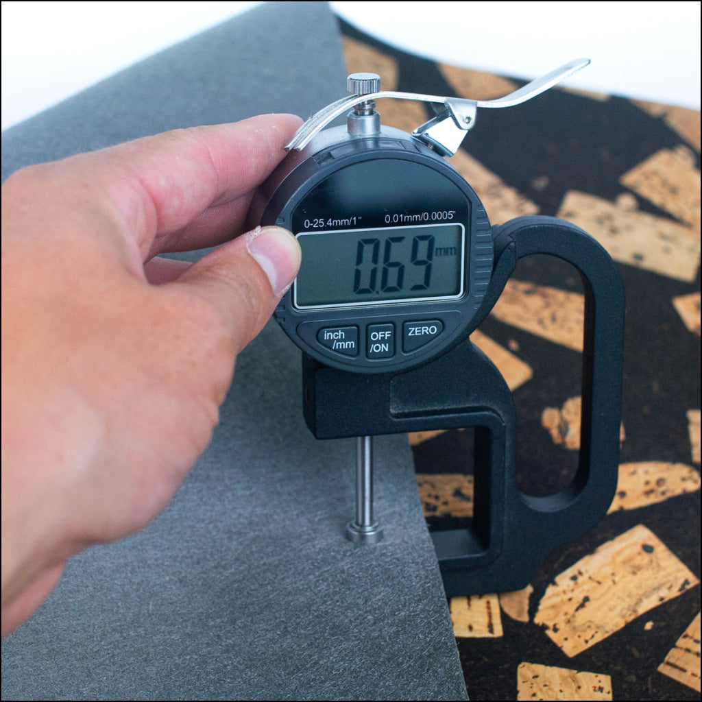 Cork Fabric Blended With Coffee Beans - Natural Material Cof-364-B Cork Fabric