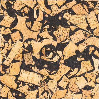 Cork Fabric Mixed with Coffee Grounds COF-652 cork fabric