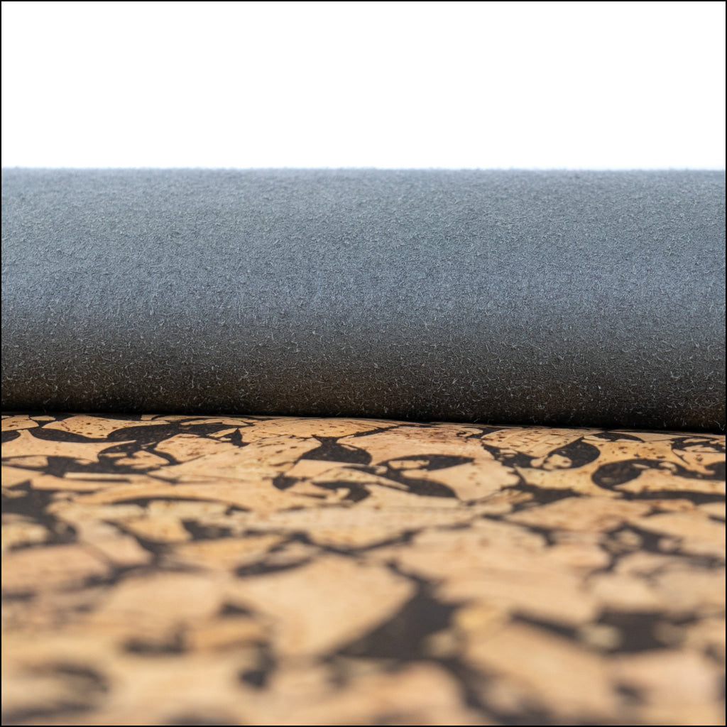 Cork Fabric Mixed with Coffee Grounds COF-652 cork fabric