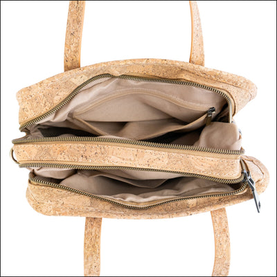 Cork Handbag – Floral & Mosaic Design Eco Friendly Elegance BAGD 342 Flash Sales