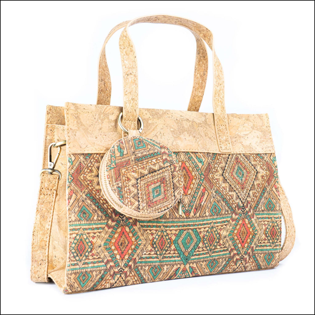 Cork Handbag with Coin Purse BAGD-613 Flash Sales