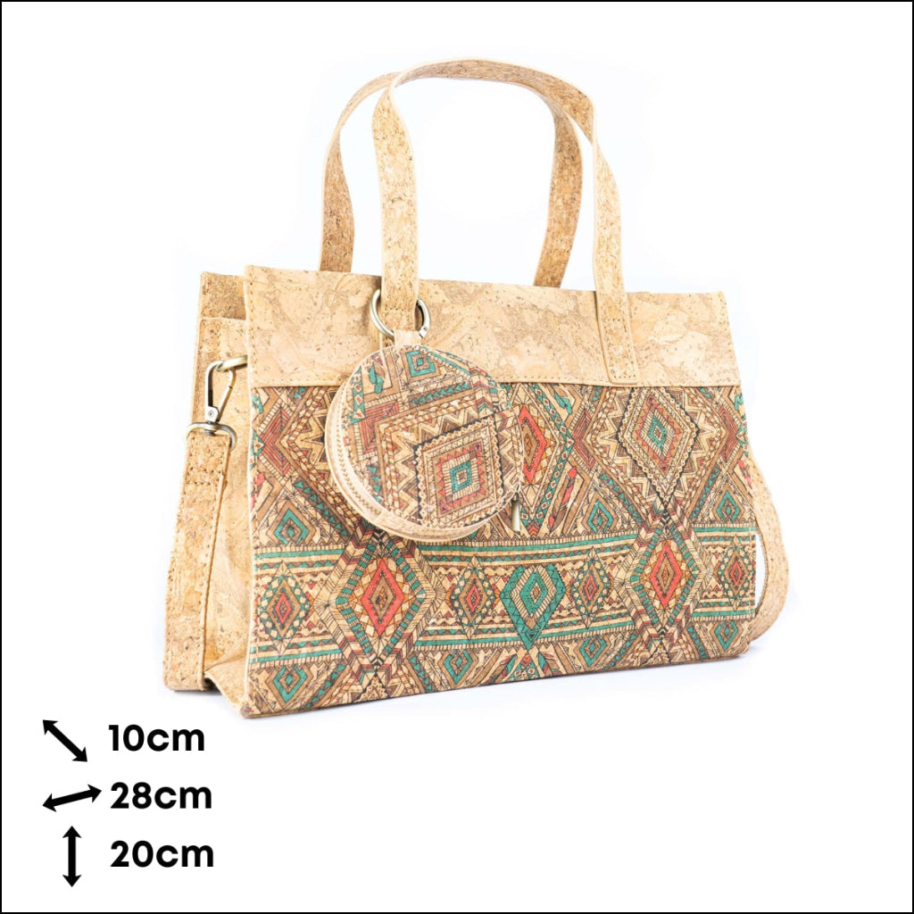 Cork Handbag with Coin Purse BAGD-613 Flash Sales