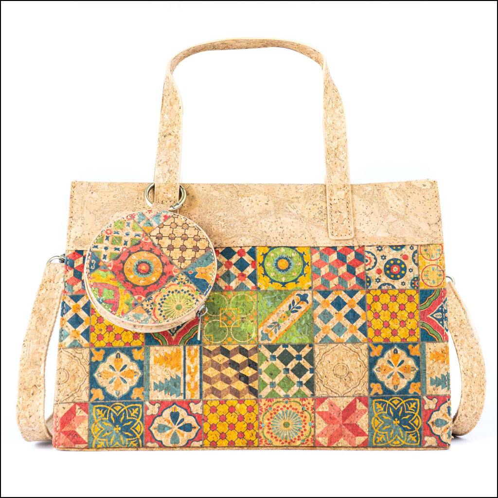 Cork Handbag with Coin Purse BAGD-613 G Flash Sales