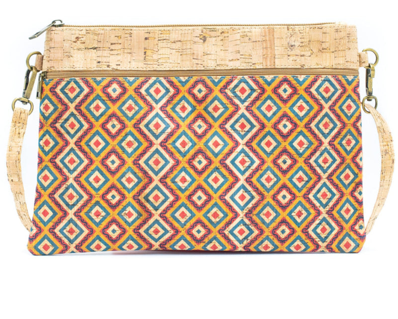 Cork Sling Bag With Adjustable Shoulder Strap And Wristlet Handle Bagd-293 D Flash Sales