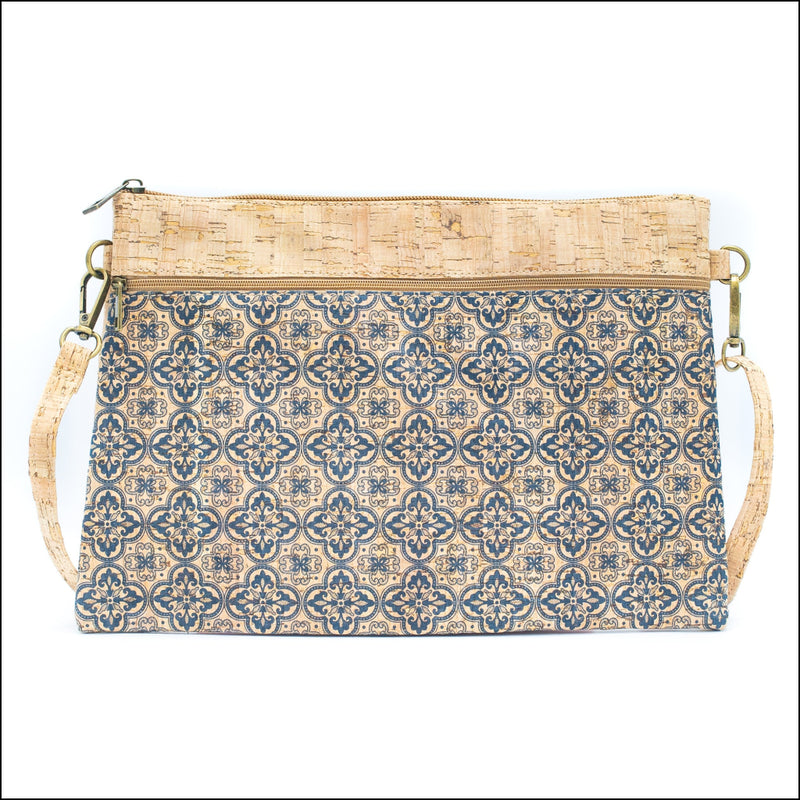 Cork Sling Bag With Adjustable Shoulder Strap And Wristlet Handle Bagd-293 A Flash Sales