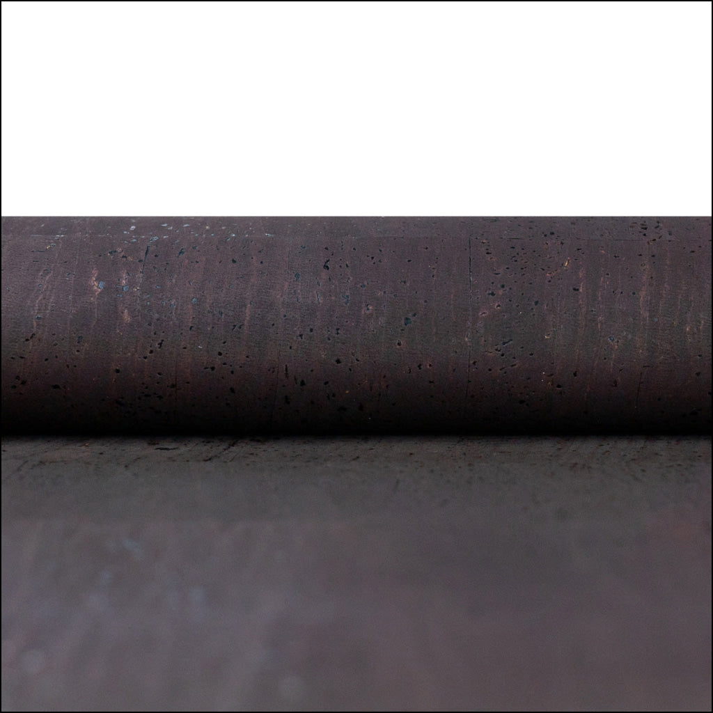 Dark Brown Cork Fabric - 0.78Mm Thickness Cof-593 Cork Fabric