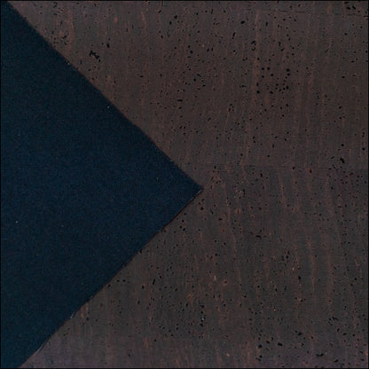 Dark Brown Cork Fabric - 0.78Mm Thickness Cof-593 Cork Fabric