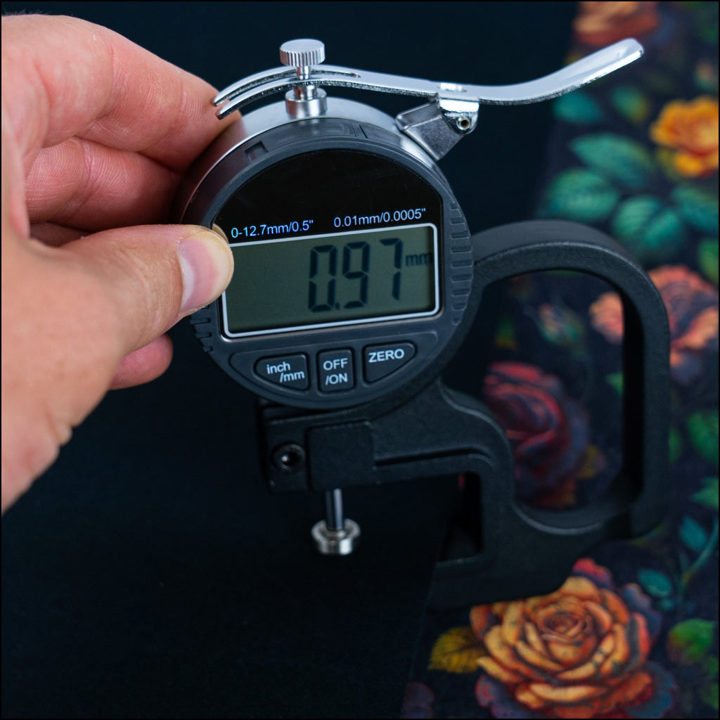 Dark Floral Rose Cork Fabric COF-659 cork fabric