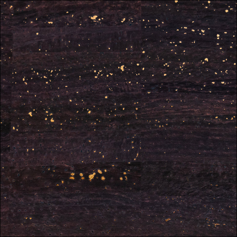Dark Wine Cork Fabric with Gold Flecks COF-656 cork fabric