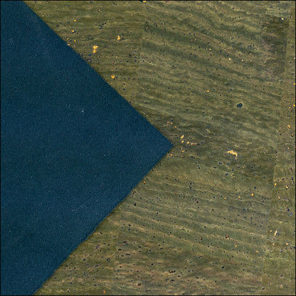 Dark Wine Cork Fabric with Gold Flecks Cork Material COF-677 cork fabric