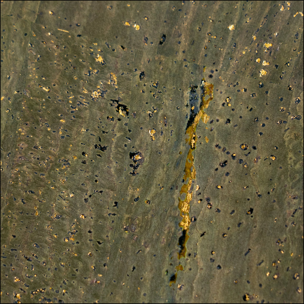 Dark Wine Cork Fabric with Gold Flecks Cork Material COF-677 cork fabric