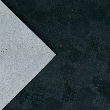 Deep Charcoal Black Cork Fabric Texture Thickness 0.75Mm Cof-521 Cork Fabric