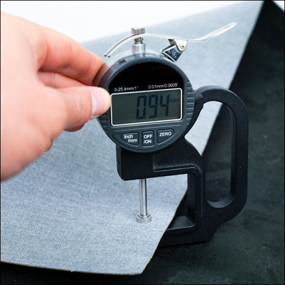 Deep Charcoal Black Cork Fabric Texture - Thickness 0.94Mm Cof - 523 Cork Fabric