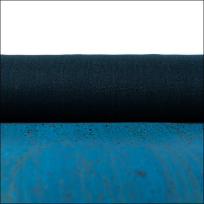 Deep Ocean Blue Cork Fabric Cof-603 Cork Fabric