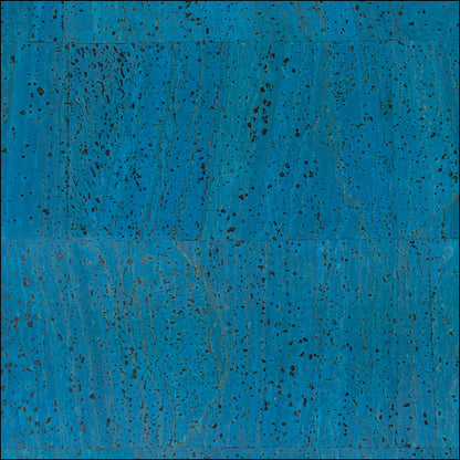 Deep Ocean Blue Cork Fabric Cof-603 Cork Fabric