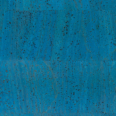 Deep Ocean Blue Cork Fabric Cof-603 Cork Fabric