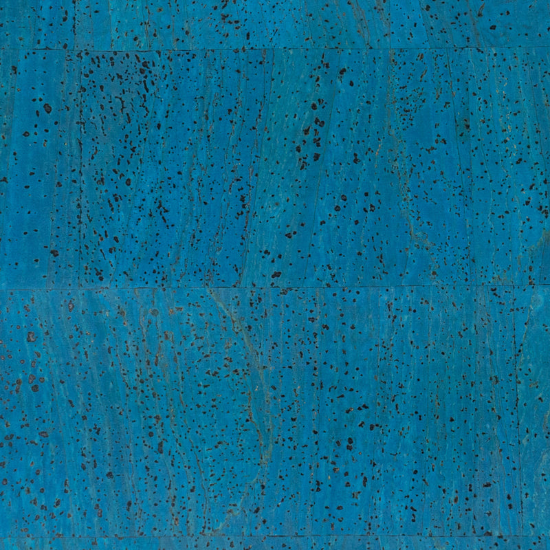 Deep Ocean Blue Cork Fabric Cof-603 Cork Fabric