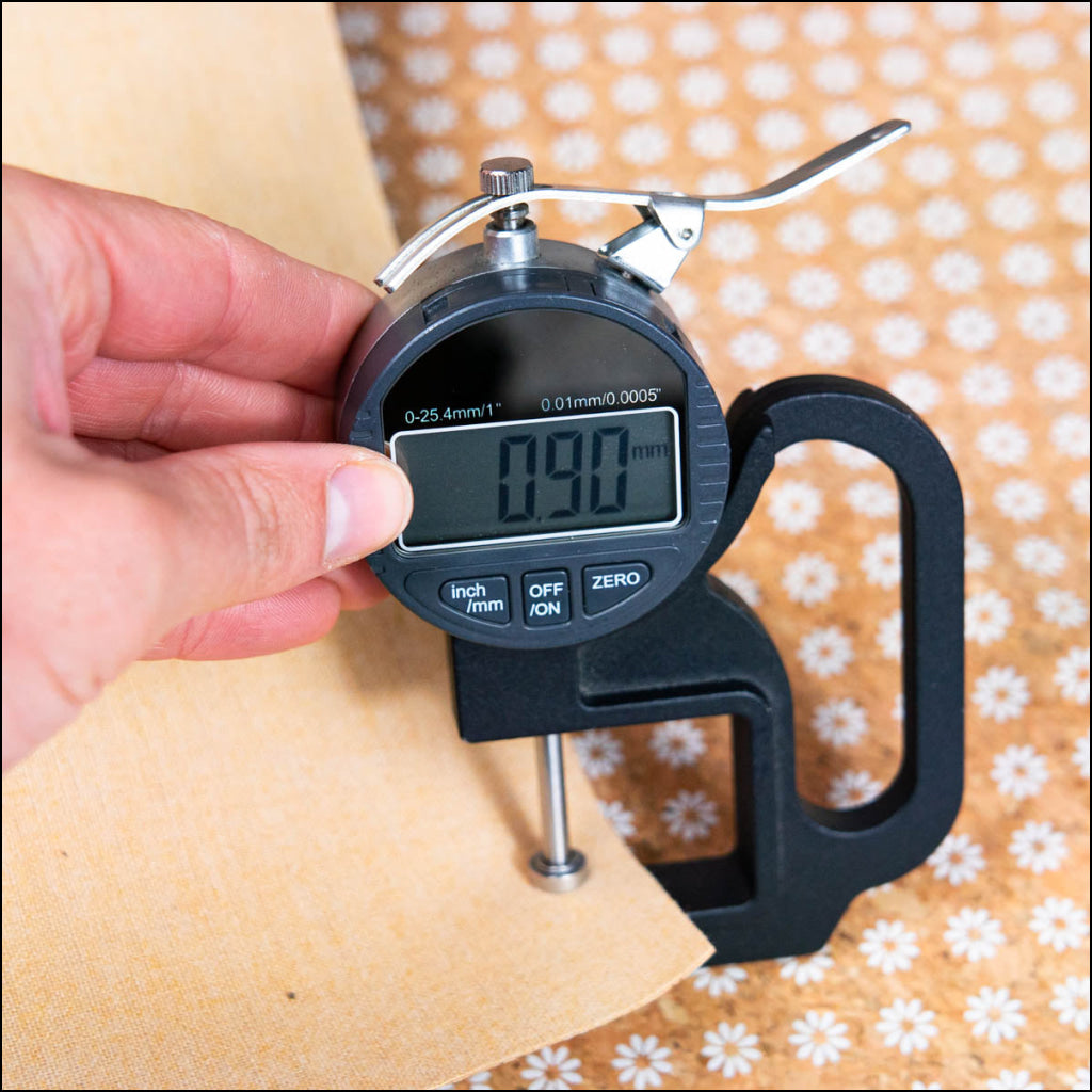 Delicate Daisy Charm: Fresh And Natural White Floral Cork Fabric Cof-463-A Cork Fabric