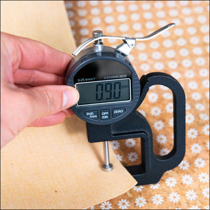 Delicate Daisy Charm: Fresh And Natural White Floral Cork Fabric Cof-463-A Cork Fabric