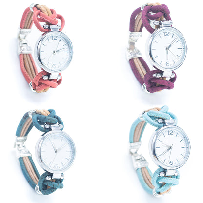 handmade cork watch DIY-002