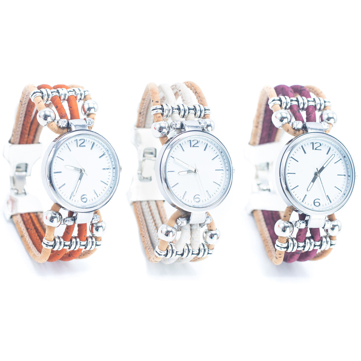 handmade cork watch DIY-003