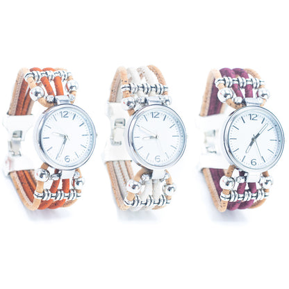 handmade cork watch DIY-003