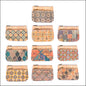 Double Zipper Cork Pouch Coin Purse BAGD-302 (10units) MIX-10units Flash Sales