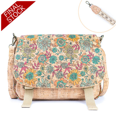 Eco-Friendly Cork Crossbody Bag For Women Bagf-106 B Flash Sales