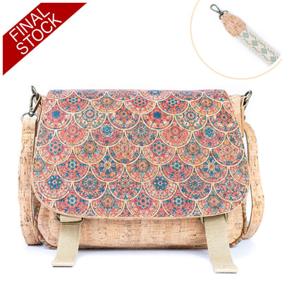 Eco-Friendly Cork Crossbody Bag For Women Bagf-106 D Flash Sales