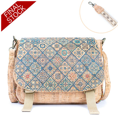 Eco-Friendly Cork Crossbody Bag For Women Bagf-106 F Flash Sales