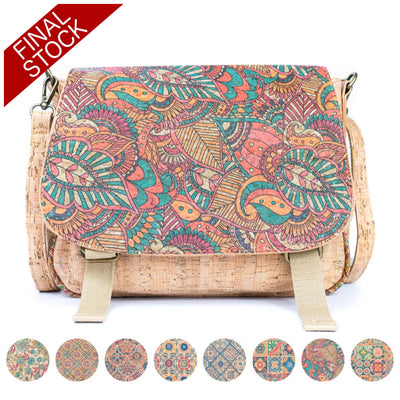 Eco-Friendly Cork Crossbody Bag For Women Bagf-106 Flash Sales