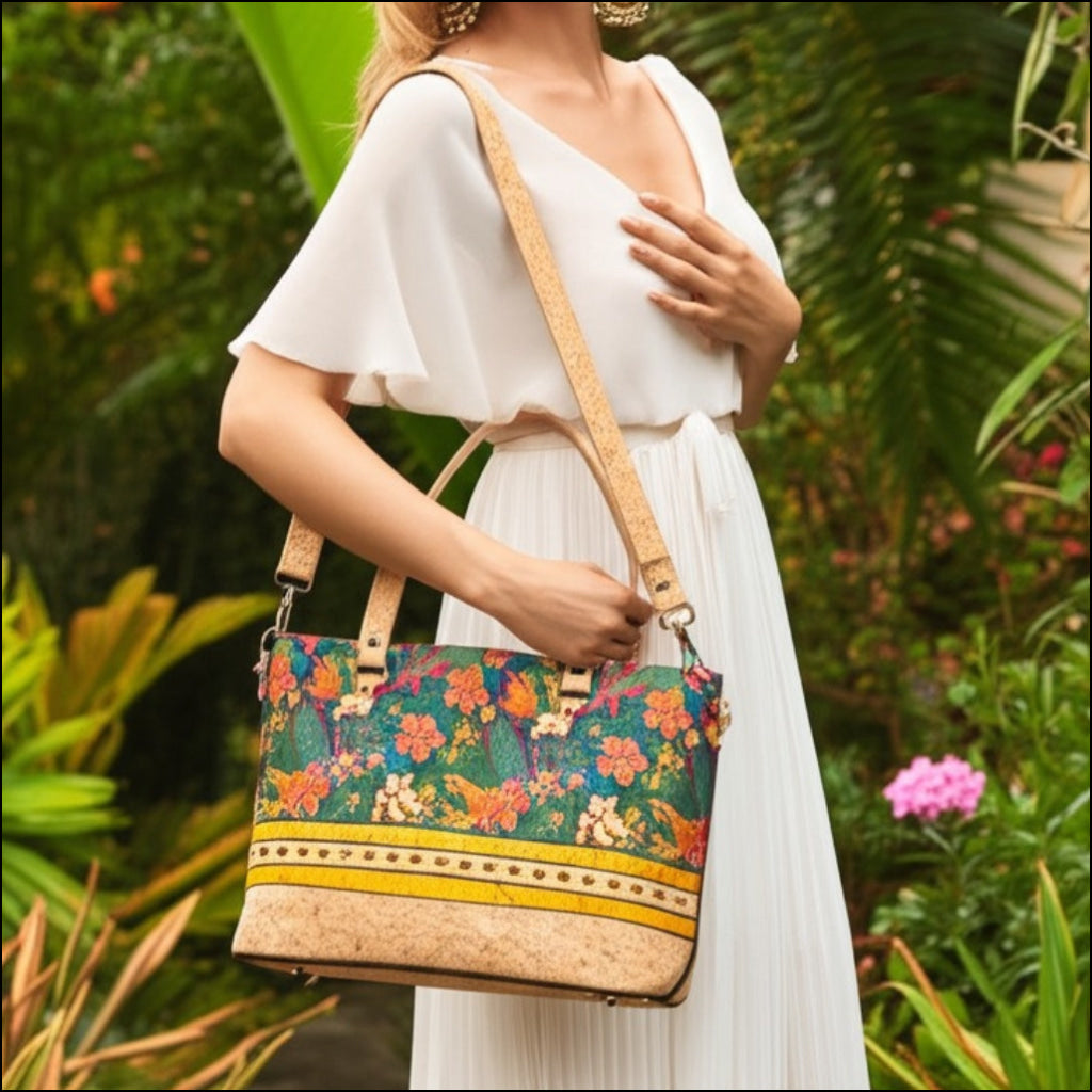 Elegant Cork Tote Bag-2225-N Flash Sales